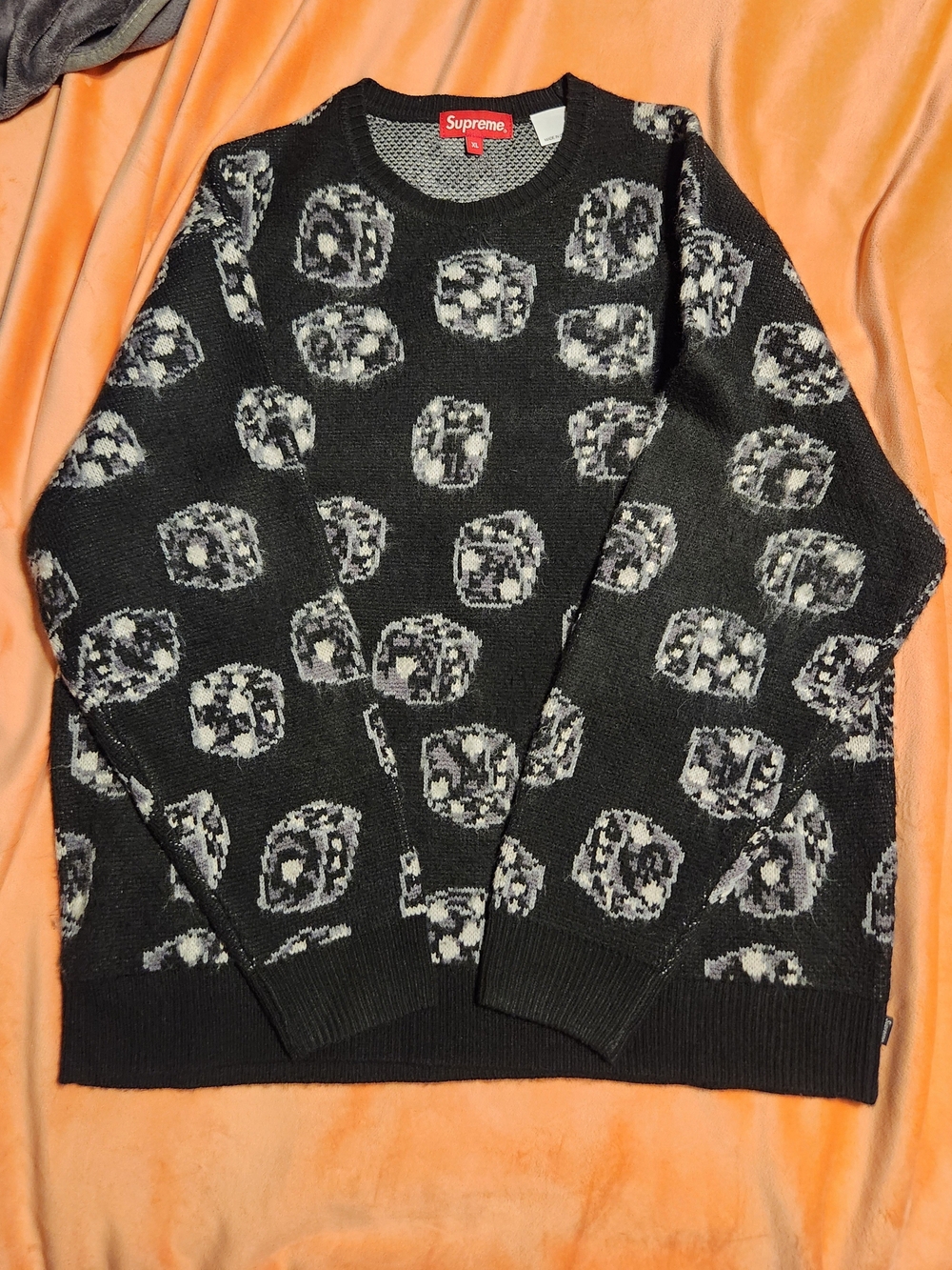 Supreme Black Dicr Crewneck Mens XL